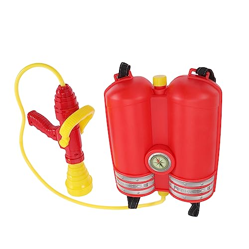 CHICAMPERA Feuer Wasserpistole Feuerwehrrucksack Wasserspielzeug Wassersprüher Wasserkampfspielzeug Feuerkämpfe Rucksack Water Rucksack Feuerkämpfe Zur Brandbekämpfung Pp von CHICAMPERA