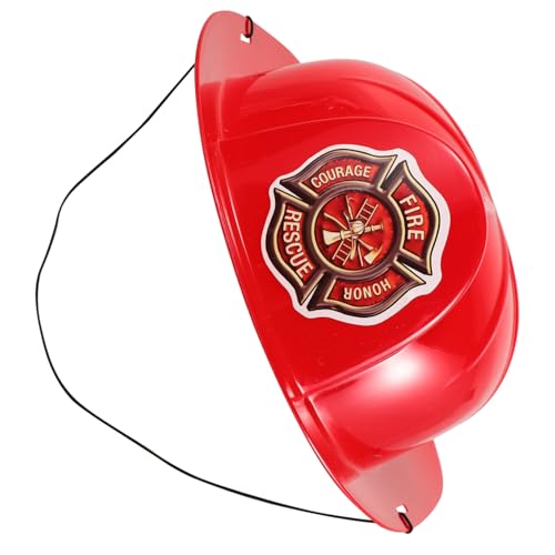 CHICAMPERA Feuerwehrhut Partyhüte Für Brandschutz Für Kostüme Für Feuerwehrhut Koffer Feuerwehrmann Kostüm Für Männer Feuerwehrhut Für Feuerwehrchefhut Rot Kunststoff CHICAMPERA Feuerwehrhut Partyhüte Für Brandschutz Für Kostüme Für Feuerwehrhut Koffer Feuerwehrmann Kostüm Für Männer Feuerwehrhut Für Feuerwehrchefhut Rot Kunststoff von CHICAMPERA