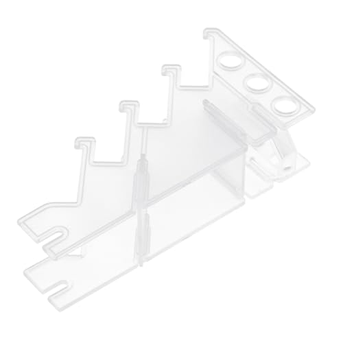 CHICAMPERA Finger Skateboard Rack für Platzsparende Aufbewahrung Installieren Multifunktionales Display für Sammlungen Transparentes Kunststoffdesign für Heimdekoration CHICAMPERA Finger Skateboard Rack für Platzsparende Aufbewahrung Installieren Multifunktionales Display für Sammlungen Transparentes Kunststoffdesign für Heimdekoration von CHICAMPERA