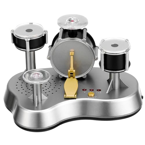 CHICAMPERA Finger Touch Drum Imports Elektronische Mini Fingertrommel Neuartiges Desktop Schlagzeug Set LED Fingertrommel 5 Touch Drums 5 Berührungsempfindliche Trommeln Desktop Mini von CHICAMPERA