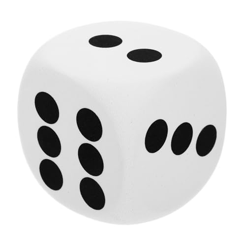 CHICAMPERA Große Eva Würfel für Spiele Runde Kanten Lernspielzeug für Tragbares Party Accessoire für Brettspiele für Veranstaltungen und Spieleabende CHICAMPERA Große Eva Würfel für Spiele Runde Kanten Lernspielzeug für Tragbares Party Accessoire für Brettspiele für Veranstaltungen und Spieleabende von CHICAMPERA