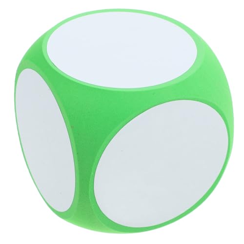 CHICAMPERA Große Grüne DIY Würfel Abwischbare Leere Spielwürfel für Mathe Spiele Unterricht und Party Requisiten Sicher und Langlebig für Kreative Aktivitäten CHICAMPERA Große Grüne DIY Würfel Abwischbare Leere Spielwürfel für Mathe Spiele Unterricht und Party Requisiten Sicher und Langlebig für Kreative Aktivitäten von CHICAMPERA