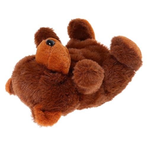 CHICAMPERA Handpuppe Bär Plüschspielzeug für Interaktive Tierfigur zum Geschichtenerzählen und Rollenspielen Fördert Kreativität und Kommunikation für Puppentheater und CHICAMPERA Handpuppe Bär Plüschspielzeug für Interaktive Tierfigur zum Geschichtenerzählen und Rollenspielen Fördert Kreativität und Kommunikation für Puppentheater und von CHICAMPERA