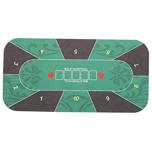 CHICAMPERA Haushaltsmatte Verdickte Poker Tischmatte für Personen Universelles Spielkissen für Poker Brettspiele und Freizeitaktivitäten Geräuschreduzierend und Leicht CHICAMPERA Haushaltsmatte Verdickte Poker Tischmatte für Personen Universelles Spielkissen für Poker Brettspiele und Freizeitaktivitäten Geräuschreduzierend und Leicht von CHICAMPERA