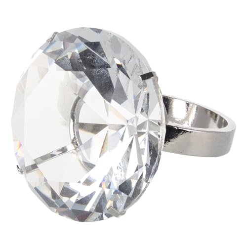 CHICAMPERA Hochzeits-Requisiten-Diamantring hochzeitstag partyzubehör Hochzeitsdiamantringdekoration klobig diamant schmuck hochzeit party Ehering Vorschlag Requisiten Glas Transparent CHICAMPERA Hochzeits-Requisiten-Diamantring hochzeitstag partyzubehör Hochzeitsdiamantringdekoration klobig diamant schmuck hochzeit party Ehering Vorschlag Requisiten Glas Transparent von CHICAMPERA