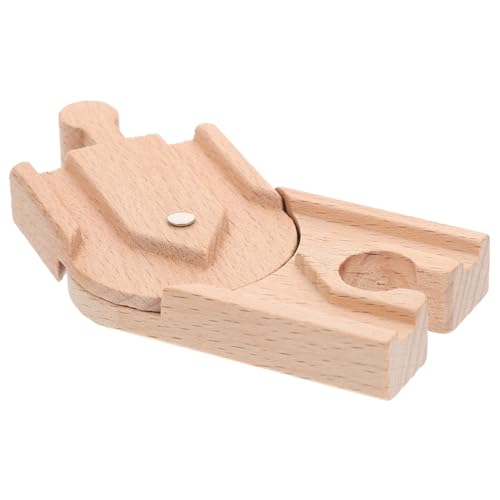 CHICAMPERA Hölzerner Eisenbahngleis Erweiterungsblock für Robustes Spielzeugzubehör für Holzeisenbahnen Fördert Kreativität und Motorik für Familienaktivitäten und Spielspaß CHICAMPERA Hölzerner Eisenbahngleis Erweiterungsblock für Robustes Spielzeugzubehör für Holzeisenbahnen Fördert Kreativität und Motorik für Familienaktivitäten und Spielspaß von CHICAMPERA
