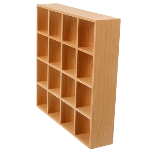 CHICAMPERA Holz Aufbewahrungsregal Dekorationsmöbel für Miniaturen Perfektes Zubehör für Miniaturlandschaft Fächer Sicher und CHICAMPERA Holz Aufbewahrungsregal Dekorationsmöbel für Miniaturen Perfektes Zubehör für Miniaturlandschaft Fächer Sicher und von CHICAMPERA