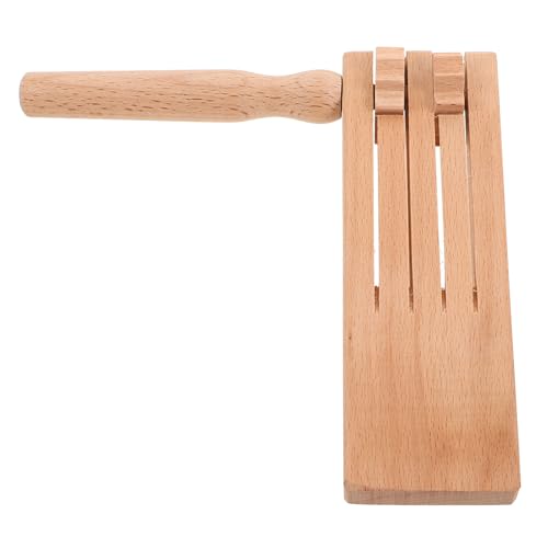 CHICAMPERA Holz Resonanzbrett Mexikanisches Lautmacher Konzert Geräuschmacher Party Gebläse Krachmacher Matraca Geräuschmacher Matracas Mexicanas Wind Geräuschmacher Jubel Geräuschmacher von CHICAMPERA