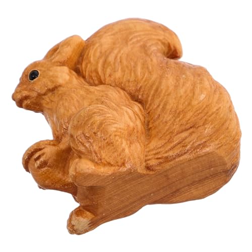 CHICAMPERA Holzschnitzerei Zapfen Eichhörnchen Holz Ornament Garten Eichhörnchen Statue Tierholzschnitzer Dekoration Für Home Office Auto Dekoration CHICAMPERA Holzschnitzerei Zapfen Eichhörnchen Holz Ornament Garten Eichhörnchen Statue Tierholzschnitzer Dekoration Für Home Office Auto Dekoration von CHICAMPERA