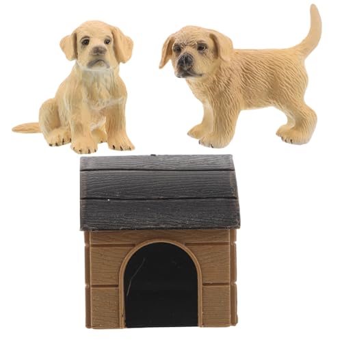 CHICAMPERA Hundehaus-spielset, Miniatur-hundefiguren-Set Für Puppenhaus-Haustiere Und Feengarten-tierdekorationen, Realistische Welpenfiguren, Spielset CHICAMPERA Hundehaus-spielset, Miniatur-hundefiguren-Set Für Puppenhaus-Haustiere Und Feengarten-tierdekorationen, Realistische Welpenfiguren, Spielset von CHICAMPERA
