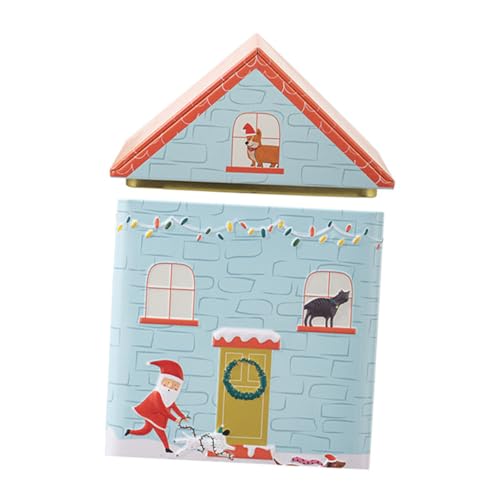 CHICAMPERA Kasten Kreativhütte Metallbox süßigkeiten Weihnachtsdekor weihnachtsfest weihnachtspräsent Weihnachtsschmuck Keksdose dekorative Dosen mit Deckel Weihnachtskekse Schmiedeeisen CHICAMPERA Kasten Kreativhütte Metallbox süßigkeiten Weihnachtsdekor weihnachtsfest weihnachtspräsent Weihnachtsschmuck Keksdose dekorative Dosen mit Deckel Weihnachtskekse Schmiedeeisen von CHICAMPERA