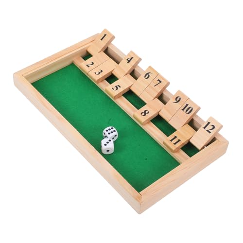 CHICAMPERA Kasten Schachspiel umgeben Würfel Brettspiele Familienbrettspiele Brettspiele für Senioren Holz CHICAMPERA Kasten Schachspiel umgeben Würfel Brettspiele Familienbrettspiele Brettspiele für Senioren Holz von CHICAMPERA