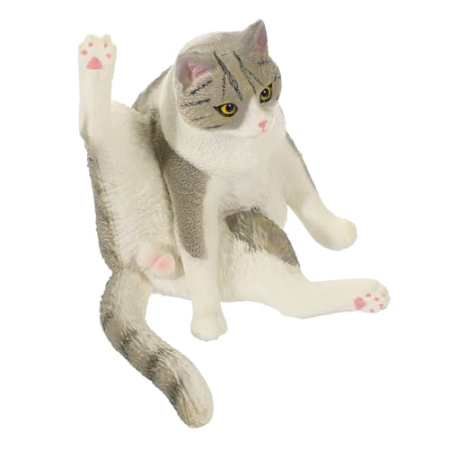 CHICAMPERA Katzenfigur aus Realistisch Detailgetreu für Desktop Dekoration Garten Ergänzung für Schlafzimmer Kindergarten Leicht Platzsparend CHICAMPERA Katzenfigur aus Realistisch Detailgetreu für Desktop Dekoration Garten Ergänzung für Schlafzimmer Kindergarten Leicht Platzsparend von CHICAMPERA
