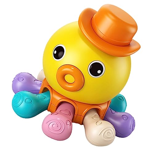 CHICAMPERA Kleiner Niedlicher Octopus Badespielzeug für Kleinkinder Fördert die Frühkindliche Entwicklung für Monaten Orange für Badewanne und CHICAMPERA Kleiner Niedlicher Octopus Badespielzeug für Kleinkinder Fördert die Frühkindliche Entwicklung für Monaten Orange für Badewanne und von CHICAMPERA