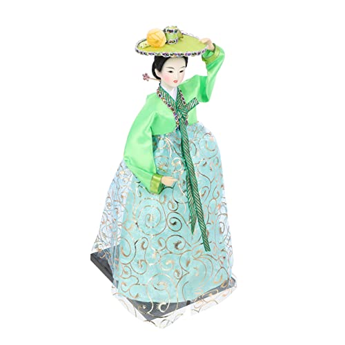 CHICAMPERA Koreanische Puppenfigur im Hanbok Outfit Traditionelles Koreanisches Dekorationsornament für Handgefertigte für Freunde CHICAMPERA Koreanische Puppenfigur im Hanbok Outfit Traditionelles Koreanisches Dekorationsornament für Handgefertigte für Freunde von CHICAMPERA