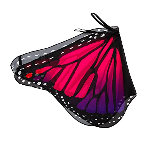 CHICAMPERA Kreativer Schmetterlingsumhang für Leichter Cape für Halloween Cosplay und Aufführungen aus Hochwertigem Polyester mit Exzellenter Luftdurchlässigkeit Leuchtendem CHICAMPERA Kreativer Schmetterlingsumhang für Leichter Cape für Halloween Cosplay und Aufführungen aus Hochwertigem Polyester mit Exzellenter Luftdurchlässigkeit Leuchtendem von CHICAMPERA