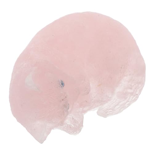 CHICAMPERA Kristalltier Figur Kleines Kätzchen Kristall Ornament Haustier Kristall Skulptur Kleiner Katzendekoration Süßes Kleiner Kätzchen Dekoration Für Büro Heimtisch von CHICAMPERA