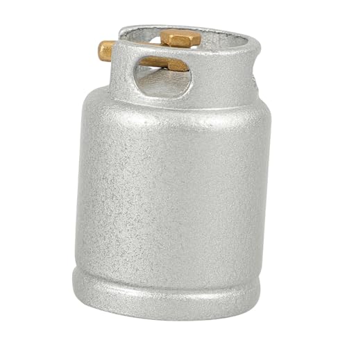 CHICAMPERA Küchenzubehörmodell Puppe Winzig Backen Möbel Szene Für Herd Küchen-gasflaschenmodell Mini-benzintank- Miniatur-benzintank- Legierung Silver CHICAMPERA Küchenzubehörmodell Puppe Winzig Backen Möbel Szene Für Herd Küchen-gasflaschenmodell Mini-benzintank- Miniatur-benzintank- Legierung Silver von CHICAMPERA