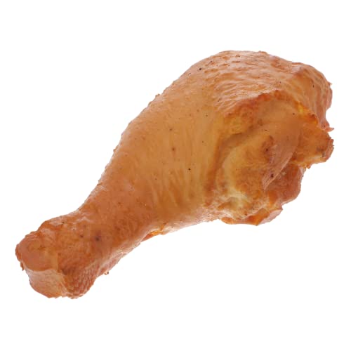 CHICAMPERA Künstliches Hühnerbein Modell Realistisches Essen Fake Cooked Fried Chicken Leg Kunstoff Simulation Lebensechtes Lebensmittel Für Dekoration Und Requisiten Party Zubehör von CHICAMPERA