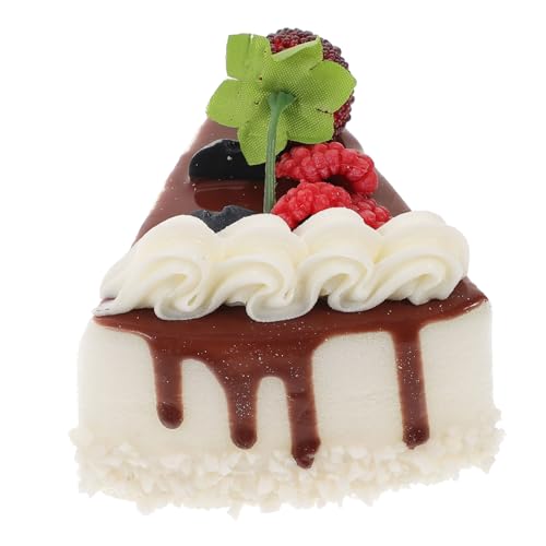 CHICAMPERA Künstliches Kuchenmodell Realistisches Dessert für Hochzeiten Partys und Schaufenster Displays Fotomotiv und Beerenoptik Langlebig CHICAMPERA Künstliches Kuchenmodell Realistisches Dessert für Hochzeiten Partys und Schaufenster Displays Fotomotiv und Beerenoptik Langlebig von CHICAMPERA