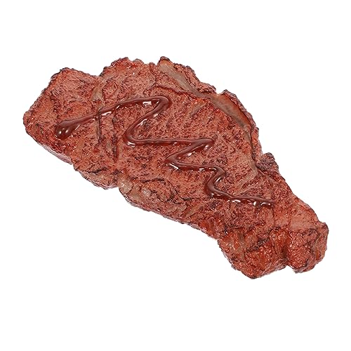 CHICAMPERA Künstliches Steak Modell aus Lebensmittelechtem Realistisches Fake Food für Dekoration Fotografie und Grill Displays Schwer von Echtem zu Unterscheiden für Küchen und Restaurants CHICAMPERA Künstliches Steak Modell aus Lebensmittelechtem Realistisches Fake Food für Dekoration Fotografie und Grill Displays Schwer von Echtem zu Unterscheiden für Küchen und Restaurants von CHICAMPERA