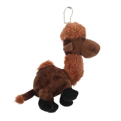 CHICAMPERA Kuschelweicher Plüsch Kamelanhänger Realistisches Wüstentier Schlüsselring Niedliches Stofftier für Rucksack Schulornament für Jungen Mädchen CHICAMPERA Kuschelweicher Plüsch Kamelanhänger Realistisches Wüstentier Schlüsselring Niedliches Stofftier für Rucksack Schulornament für Jungen Mädchen von CHICAMPERA