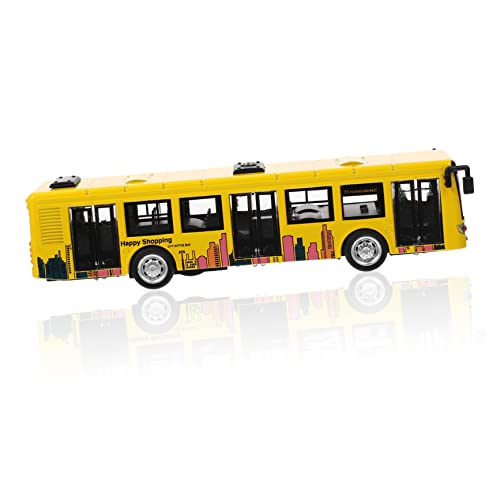 CHICAMPERA Legierungsbusmodell Kinderspielzeug Modellbus Busmodell für Spielzeugauto Spielzeugbus Autospielzeug Kleinkinderbus Schulbus ABS-Kunststoff Yellow CHICAMPERA Legierungsbusmodell Kinderspielzeug Modellbus Busmodell für Spielzeugauto Spielzeugbus Autospielzeug Kleinkinderbus Schulbus ABS-Kunststoff Yellow von CHICAMPERA