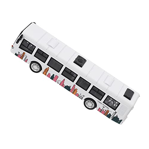 CHICAMPERA Legierungsbusmodell Modellbus Realistisches Spielzeugauto Schulbus Kinderspielzeug Busmodell Busspielzeugkinder Weiß Abs-Kunststoff CHICAMPERA Legierungsbusmodell Modellbus Realistisches Spielzeugauto Schulbus Kinderspielzeug Busmodell Busspielzeugkinder Weiß Abs-Kunststoff von CHICAMPERA