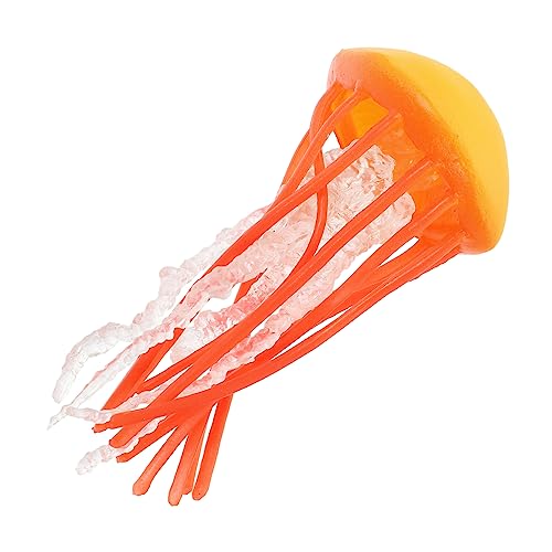 CHICAMPERA Marinemodell Tank Wasser klein Mini Living Room Decoration wohnzimmerdeko tischdeko esstisch gartendekoration Tischdekoration Quallen-Modell zartes Quallenmodell Plastik von CHICAMPERA