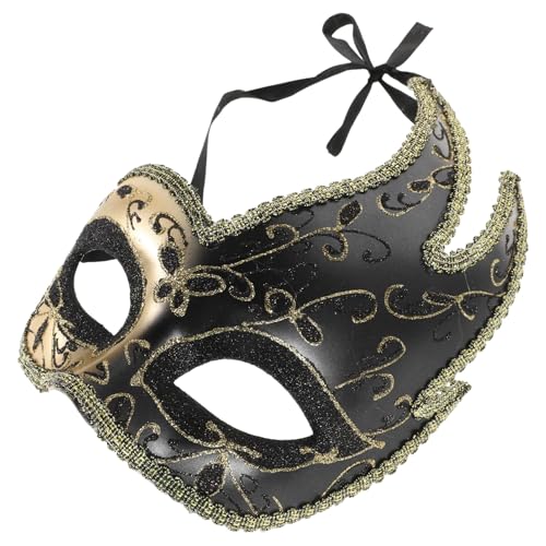 CHICAMPERA Maske für Karneval und Cosplay Venezianische Halbmaske im Antiken Stil Leicht und Elegant für Tanzpartys und Halloween Dekoration für Damen und Herren CHICAMPERA Maske für Karneval und Cosplay Venezianische Halbmaske im Antiken Stil Leicht und Elegant für Tanzpartys und Halloween Dekoration für Damen und Herren von CHICAMPERA