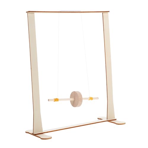 CHICAMPERA Maxwell Pendulum Experimentierkasten aus Holz für Lernspielzeug zur Entdeckung von Schwerkraft und Physik Stem Fähiges Physikmodell für Praktische Experimente und Projekte CHICAMPERA Maxwell Pendulum Experimentierkasten aus Holz für Lernspielzeug zur Entdeckung von Schwerkraft und Physik Stem Fähiges Physikmodell für Praktische Experimente und Projekte von CHICAMPERA