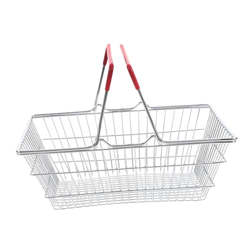 CHICAMPERA Mini Einkaufskorb für Roter Spielzeugkorb aus Kleiner Einkaufswagen für Mädchen Attraktiver Tragbarer Korb für Lebensmittel Robuste Konstruktion für Vielseitige Anwendungen CHICAMPERA Mini Einkaufskorb für Roter Spielzeugkorb aus Kleiner Einkaufswagen für Mädchen Attraktiver Tragbarer Korb für Lebensmittel Robuste Konstruktion für Vielseitige Anwendungen von CHICAMPERA