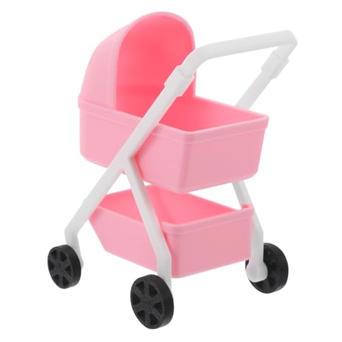 CHICAMPERA Mini Kinderwagen Maßstab Puppenwagen Modell für Rollenspiele aus Realistische Simulation Vielseitig und Stabil für Puppenhäuser und Kreative Spiele CHICAMPERA Mini Kinderwagen Maßstab Puppenwagen Modell für Rollenspiele aus Realistische Simulation Vielseitig und Stabil für Puppenhäuser und Kreative Spiele von CHICAMPERA