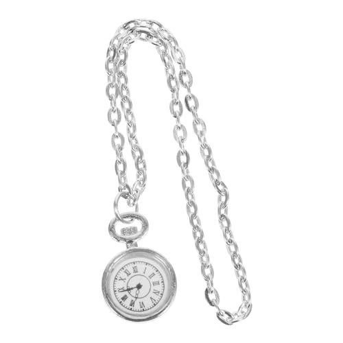 CHICAMPERA Mini Pocket Watch Accessoires Miniatur-Haustaschenuhr Miniatur-Taschenuhr Miniatur-Kettentaschenuhr Taschenuhrmodell kleine Taschenuhr Puppenhaus-Taschenuhr Legierung Silber CHICAMPERA Mini Pocket Watch Accessoires Miniatur-Haustaschenuhr Miniatur-Taschenuhr Miniatur-Kettentaschenuhr Taschenuhrmodell kleine Taschenuhr Puppenhaus-Taschenuhr Legierung Silber von CHICAMPERA