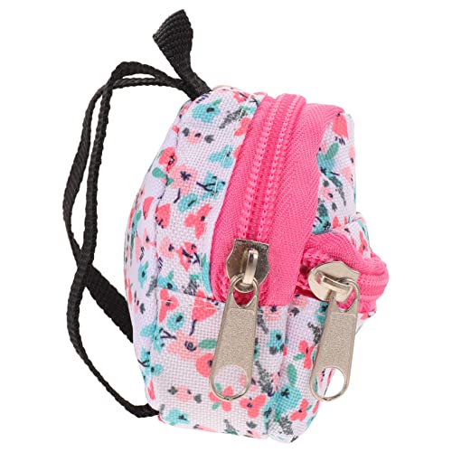 CHICAMPERA Mini Puppenrucksack Kawaii Rucksack für Puppen Dekorativer Wechselkleidungstasche Leicht und Kompakt für Bjd Puppen und Zubehör Zartem Blumenmuster CHICAMPERA Mini Puppenrucksack Kawaii Rucksack für Puppen Dekorativer Wechselkleidungstasche Leicht und Kompakt für Bjd Puppen und Zubehör Zartem Blumenmuster von CHICAMPERA