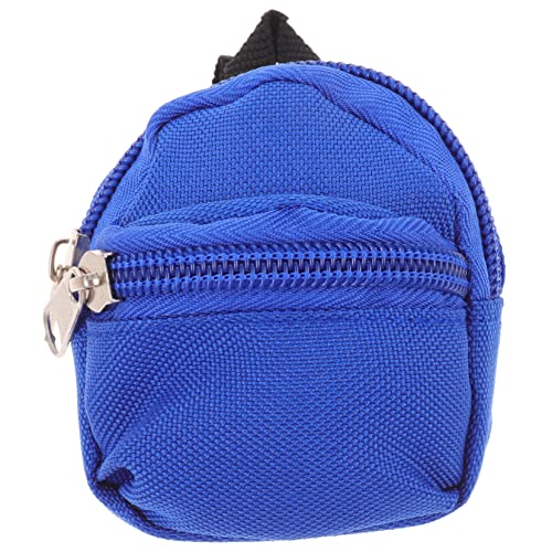 CHICAMPERA Mini Puppenrucksack aus Polyester für Bjd Puppen Robustes Süßes Design mit Reißverschluss als Mini Dekoration CHICAMPERA Mini Puppenrucksack aus Polyester für Bjd Puppen Robustes Süßes Design mit Reißverschluss als Mini Dekoration von CHICAMPERA