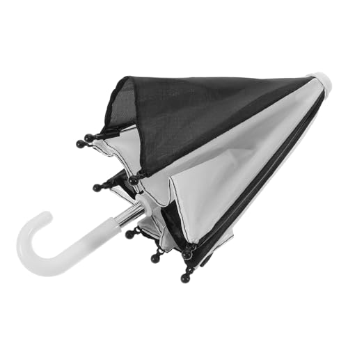 CHICAMPERA Mini-Regenschirm für mini Regenschirm Miniature Regenschirm puppenhauszubehör puppenspielzeug Puppendekoration Spielzeugschirm groß Mini-Puppenschirm Metall von CHICAMPERA