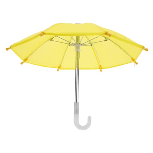 CHICAMPERA Mini Regenschirm für Puppen Sommer Zubehör für Mädchen Leicht und Tragbar für DIY Puppenhaus Dekoration und Fotoshooting von CHICAMPERA