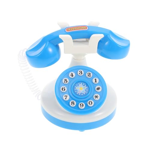 CHICAMPERA Mini Telefon für Blauer Kunststoff Fördert Kommunikationsfähigkeiten Sicher ohne Batterien Leicht und Tragbar für Kreative Interaktionen CHICAMPERA Mini Telefon für Blauer Kunststoff Fördert Kommunikationsfähigkeiten Sicher ohne Batterien Leicht und Tragbar für Kreative Interaktionen von CHICAMPERA