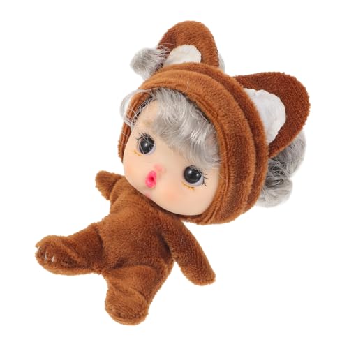 CHICAMPERA Mini- für Mädchen kinderspielzeug für Puppenfigur Minipuppe Sammelbare Puppen Cartoon-Mädchenpuppe Plastikmädchen Kindermädchenspielzeug Vinyl Brown CHICAMPERA Mini- für Mädchen kinderspielzeug für Puppenfigur Minipuppe Sammelbare Puppen Cartoon-Mädchenpuppe Plastikmädchen Kindermädchenspielzeug Vinyl Brown von CHICAMPERA