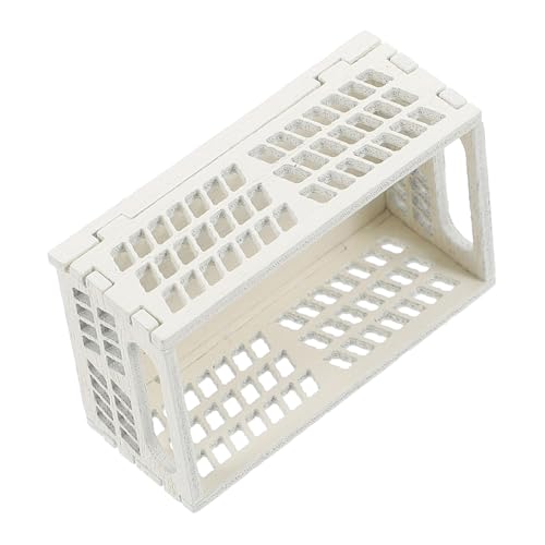 CHICAMPERA Mini -holzrahmenspeicherbox Miniatur Korb Puppenhaus Winzige Hausdekorationen Mini-hausverzierung Kleine Kisten Minikisten Zum Basteln Mini-körbe-Modell Winzige Dinge Weiß Hölzern CHICAMPERA Mini -holzrahmenspeicherbox Miniatur Korb Puppenhaus Winzige Hausdekorationen Mini-hausverzierung Kleine Kisten Minikisten Zum Basteln Mini-körbe-Modell Winzige Dinge Weiß Hölzern von CHICAMPERA