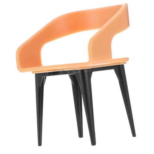 CHICAMPERA Mini-simulationsstuhl Miniatur Puppe Mini-stühle Mini-Stuhl Mini-esszimmerstuhl Winzige Möbel Winzige Hausmöbel Plastik von CHICAMPERA