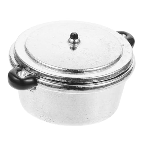 CHICAMPERA Miniatur Kochtopf Dekoration aus Educational Mini Cooker für Puppenhaus DIY Zubehör für Miniaturmöbel und Kreative Spielwelten Robuste und Kreative Gestaltung für Fantasievolles CHICAMPERA Miniatur Kochtopf Dekoration aus Educational Mini Cooker für Puppenhaus DIY Zubehör für Miniaturmöbel und Kreative Spielwelten Robuste und Kreative Gestaltung für Fantasievolles von CHICAMPERA