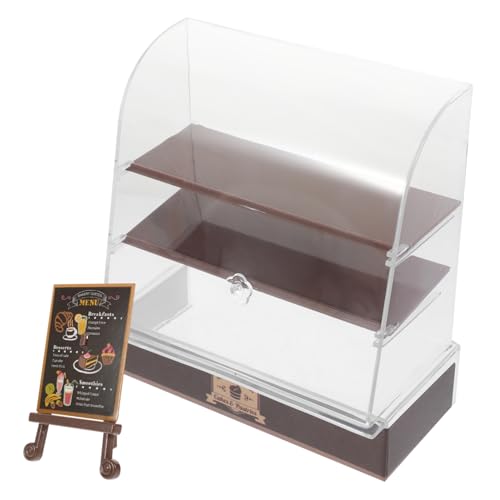 CHICAMPERA Miniatur Kuchen Vitrine Für Puppenhaus Dekoratives Spielzeug Küchen Und Bäckereien Modell Für Kreative Kinderspiele Farbiger Kuchenschrank Für Süße Leckereien CHICAMPERA Miniatur Kuchen Vitrine Für Puppenhaus Dekoratives Spielzeug Küchen Und Bäckereien Modell Für Kreative Kinderspiele Farbiger Kuchenschrank Für Süße Leckereien von CHICAMPERA