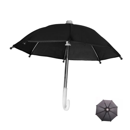 CHICAMPERA Miniatur Puppenregenschirm für Puppenhaus Stilvolles Dekorationszubehör mit Feiner Verarbeitung für Miniaturhäuser und Puppenaccessoires von CHICAMPERA
