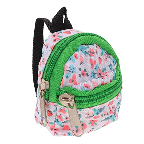 CHICAMPERA Miniatur Puppenrucksack aus Strapazierfähigem Polyester mit Reißverschluss für Fotografie und Puppendekoration Perfektes Zubehör für Puppenhäuser und Sammler CHICAMPERA Miniatur Puppenrucksack aus Strapazierfähigem Polyester mit Reißverschluss für Fotografie und Puppendekoration Perfektes Zubehör für Puppenhäuser und Sammler von CHICAMPERA