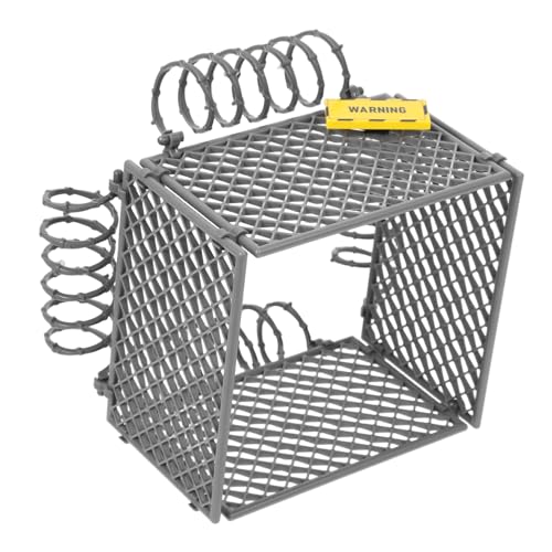CHICAMPERA Miniatur Sicherheitszaun aus Abs Kunststoff Teiliges DIY Bauzaun Zubehör Robustes Schutzgeländer für Miniatur Spiellandschaften und Bauernhof Szene Geeignet für Erwachsene CHICAMPERA Miniatur Sicherheitszaun aus Abs Kunststoff Teiliges DIY Bauzaun Zubehör Robustes Schutzgeländer für Miniatur Spiellandschaften und Bauernhof Szene Geeignet für Erwachsene von CHICAMPERA
