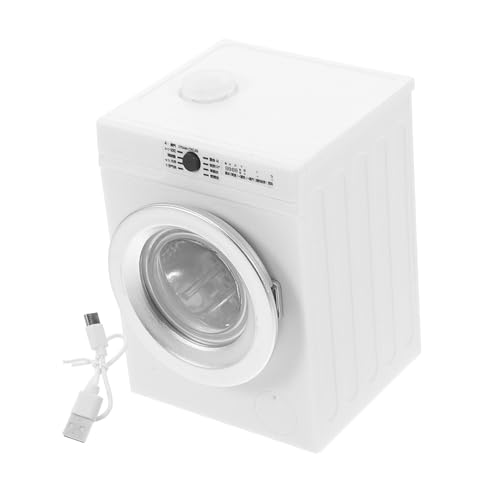 CHICAMPERA Miniatur-Waschmaschine, Miniatur-DIY-Modell, Mini- , DIY-Requisite, Tragbare Miniatur-Waschmaschine, Kleine Waschmaschine, Waschmaschinen-Modell, Spielzeug CHICAMPERA Miniatur-Waschmaschine, Miniatur-DIY-Modell, Mini- , DIY-Requisite, Tragbare Miniatur-Waschmaschine, Kleine Waschmaschine, Waschmaschinen-Modell, Spielzeug von CHICAMPERA