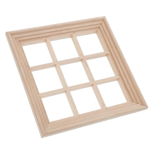 CHICAMPERA Miniaturfenster für Puppenhäuser DIY Holzrahmen für Kreative Szenen für Miniaturgärten Bonsai und Schaufensterdeko Langlebig und Einfach Zusammenzubauen CHICAMPERA Miniaturfenster für Puppenhäuser DIY Holzrahmen für Kreative Szenen für Miniaturgärten Bonsai und Schaufensterdeko Langlebig und Einfach Zusammenzubauen von CHICAMPERA