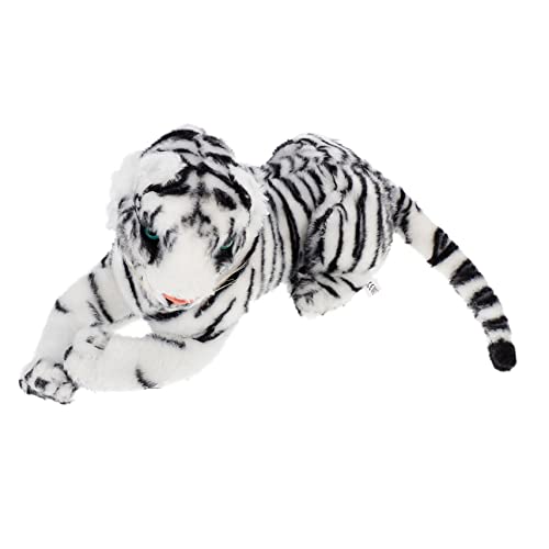 CHICAMPERA Mit Tieren Gefüllte Puppen Tigerpuppe Simulation Tiger Stoffpuppen Tiger Ausgestopftes Tierspielzeug Weiß CHICAMPERA Mit Tieren Gefüllte Puppen Tigerpuppe Simulation Tiger Stoffpuppen Tiger Ausgestopftes Tierspielzeug Weiß von CHICAMPERA